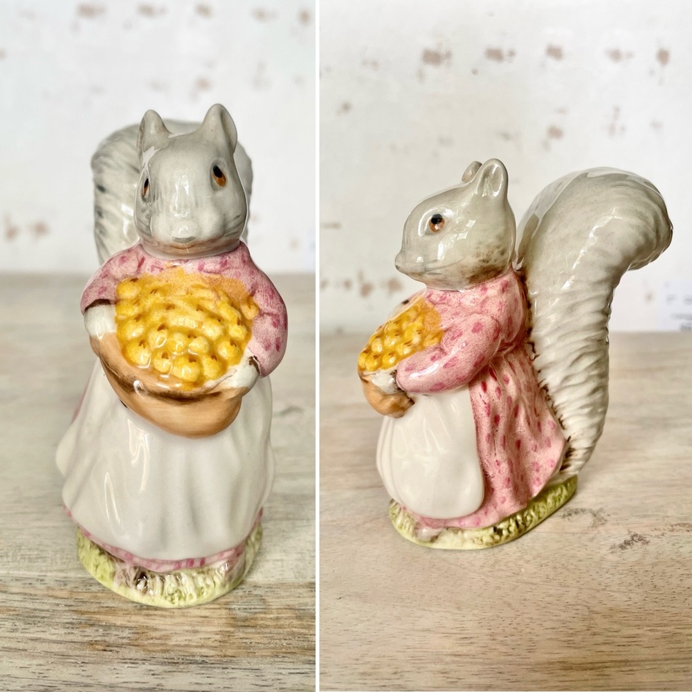 Beatrix Potter Goody Tiptoes Squirrel Figurine Royal
Albert England